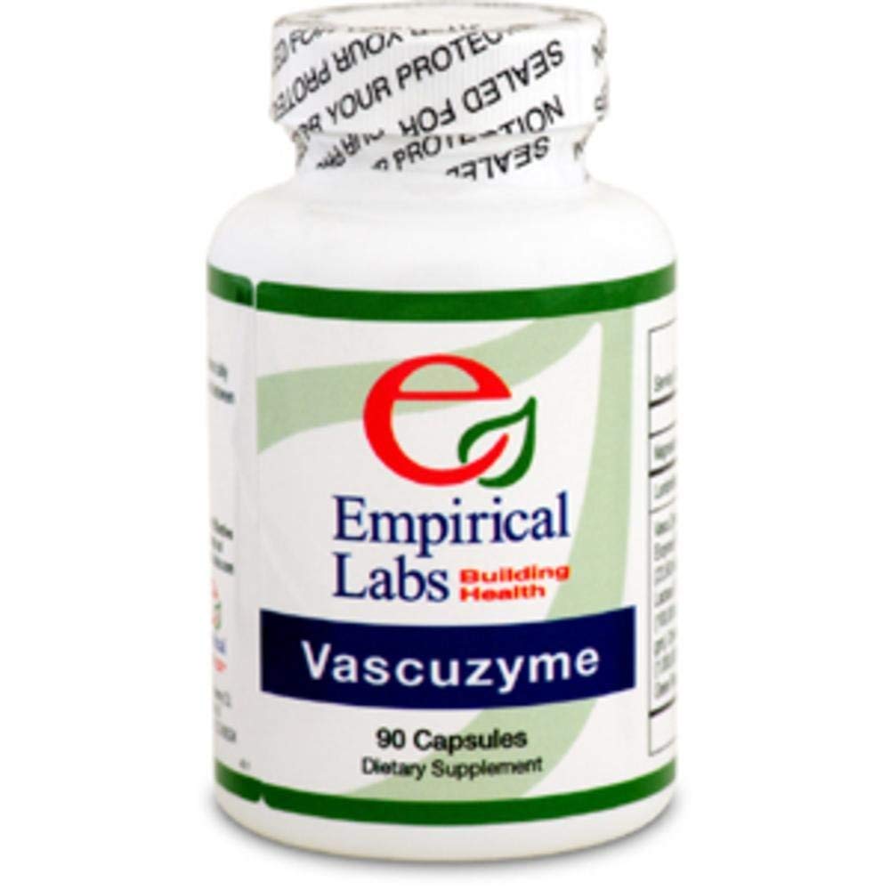 Empirical Labs Vascuzyme 90 Caps bottle label
