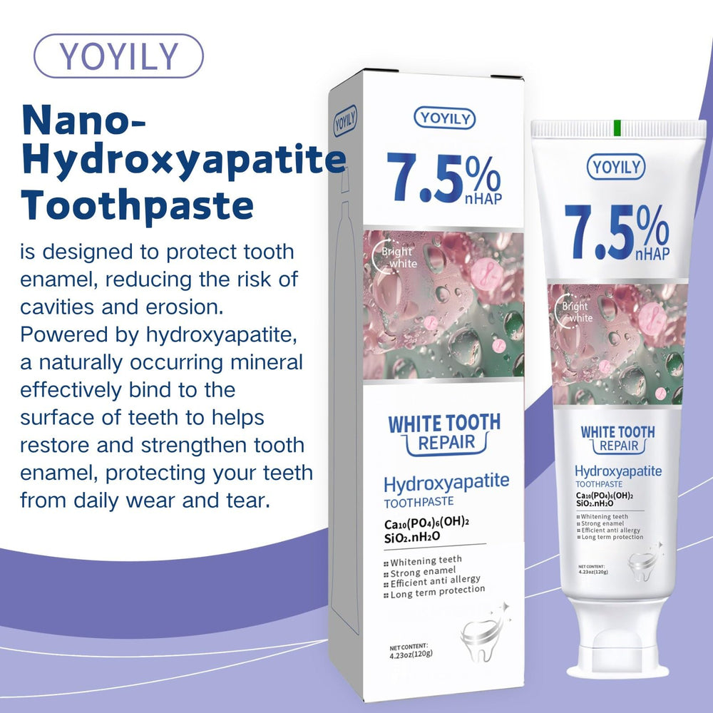 Enamel protection with hydroxyapatite