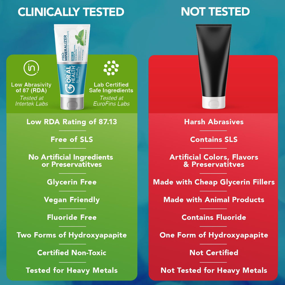 Fluoride-free seal and enamel protection feature