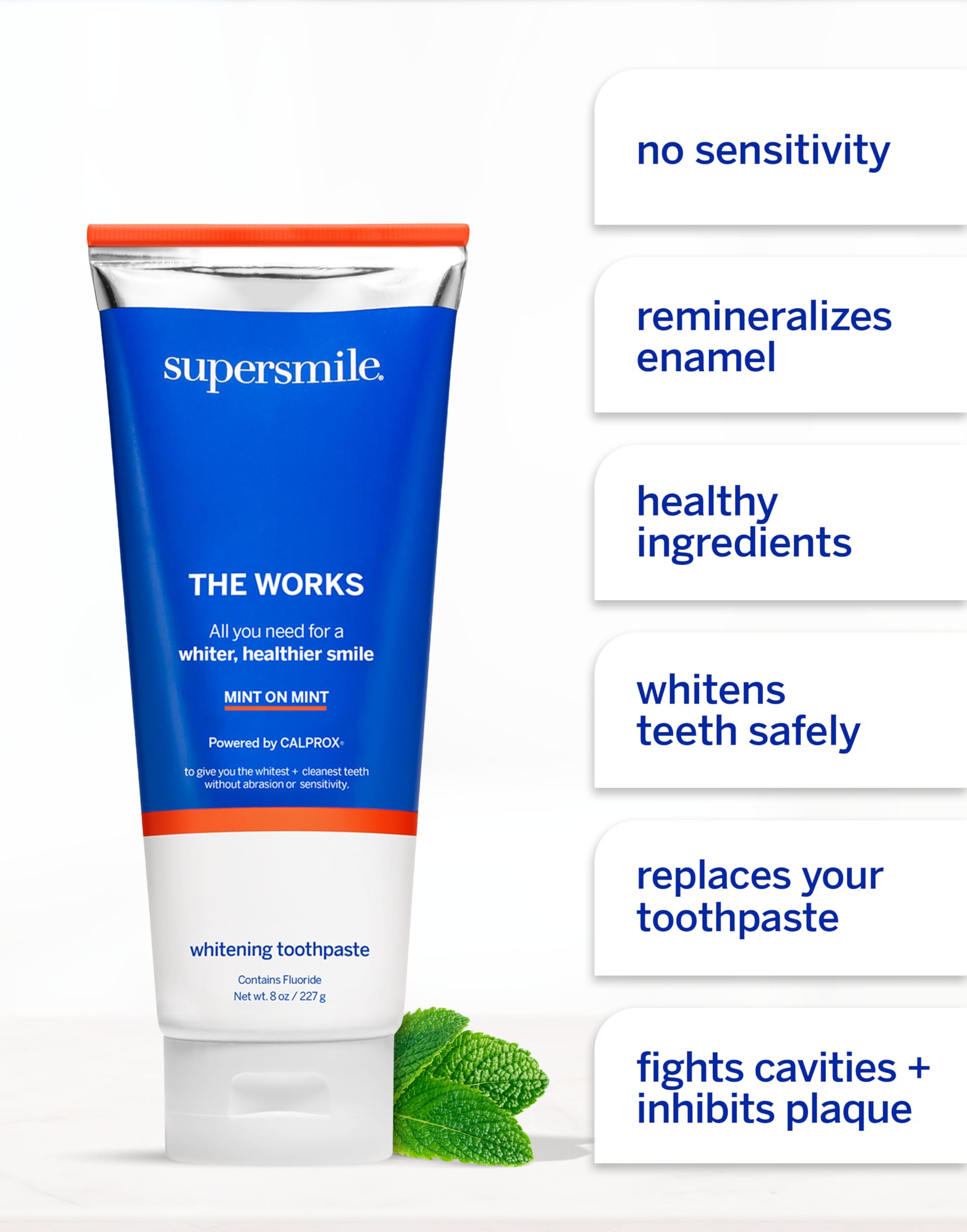 Remineralization of enamel with Supersmile formula