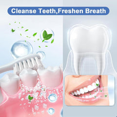 Enamel repair with hydroxyapatite toothpaste