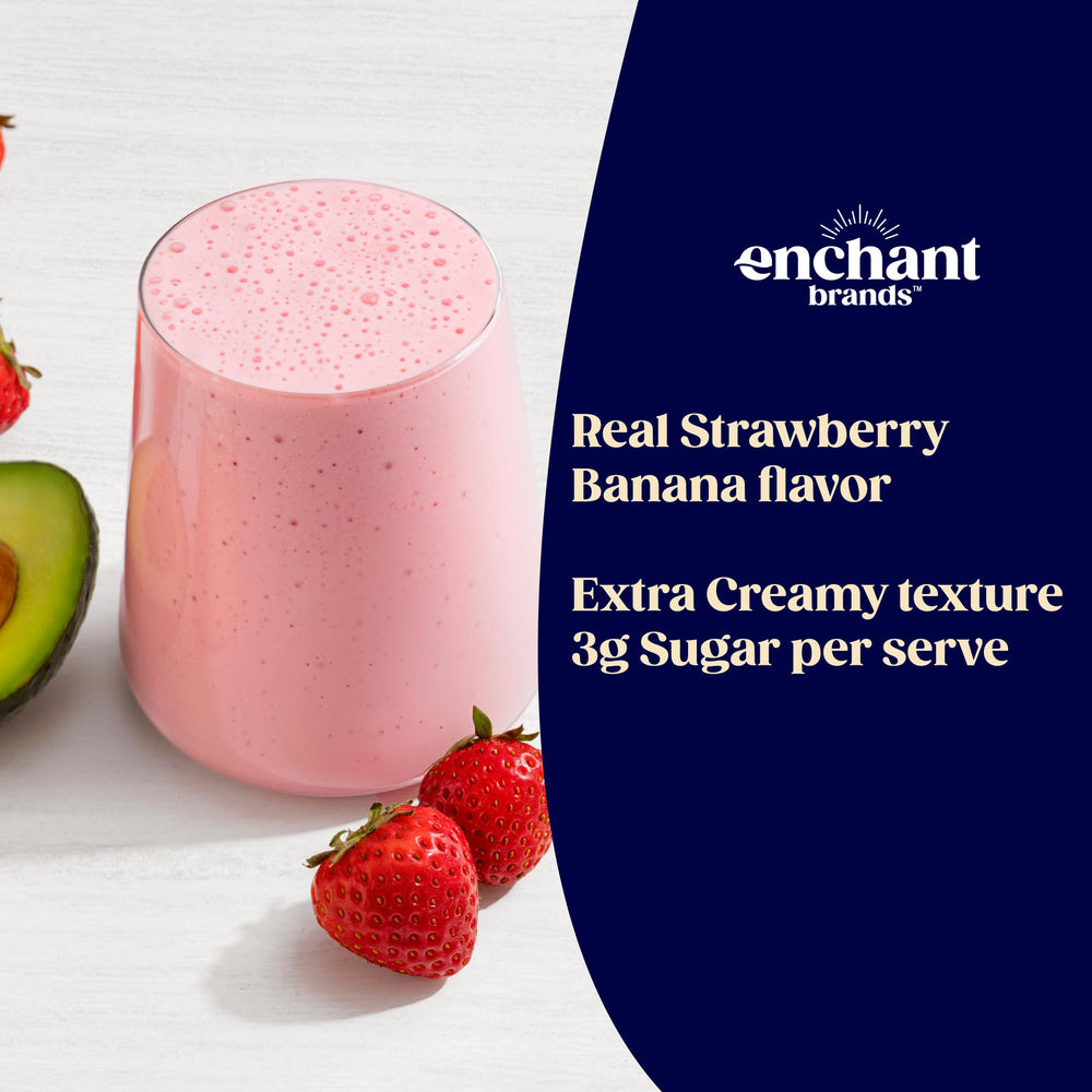 Avocado oil creamer with collagen powder being mixed