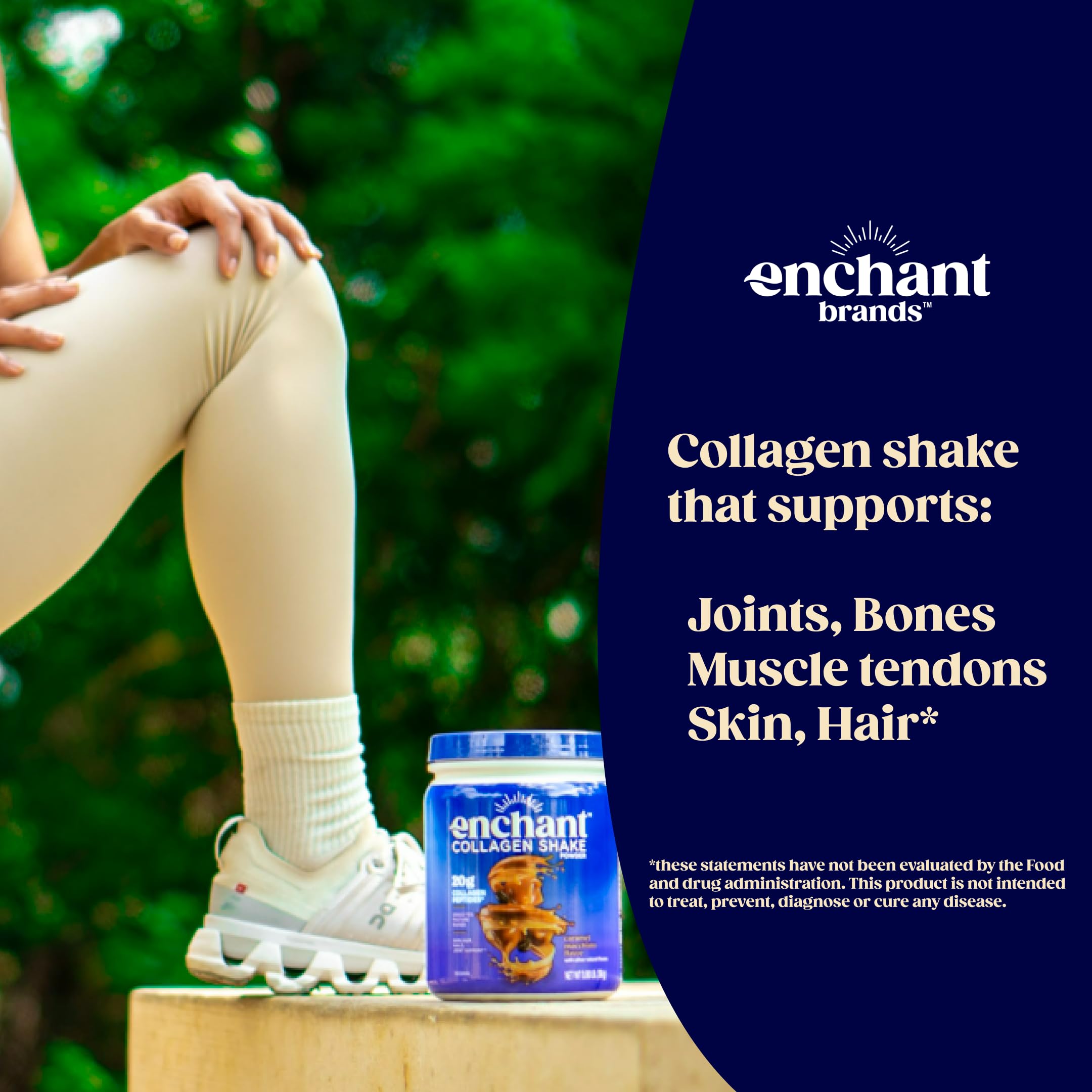 Ingredients and nutrition highlights: grass-fed collagen peptides with avocado oil creamer