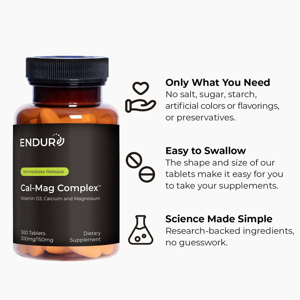 Active lifestyle imagery featuring Endur Cal-Mag Complex