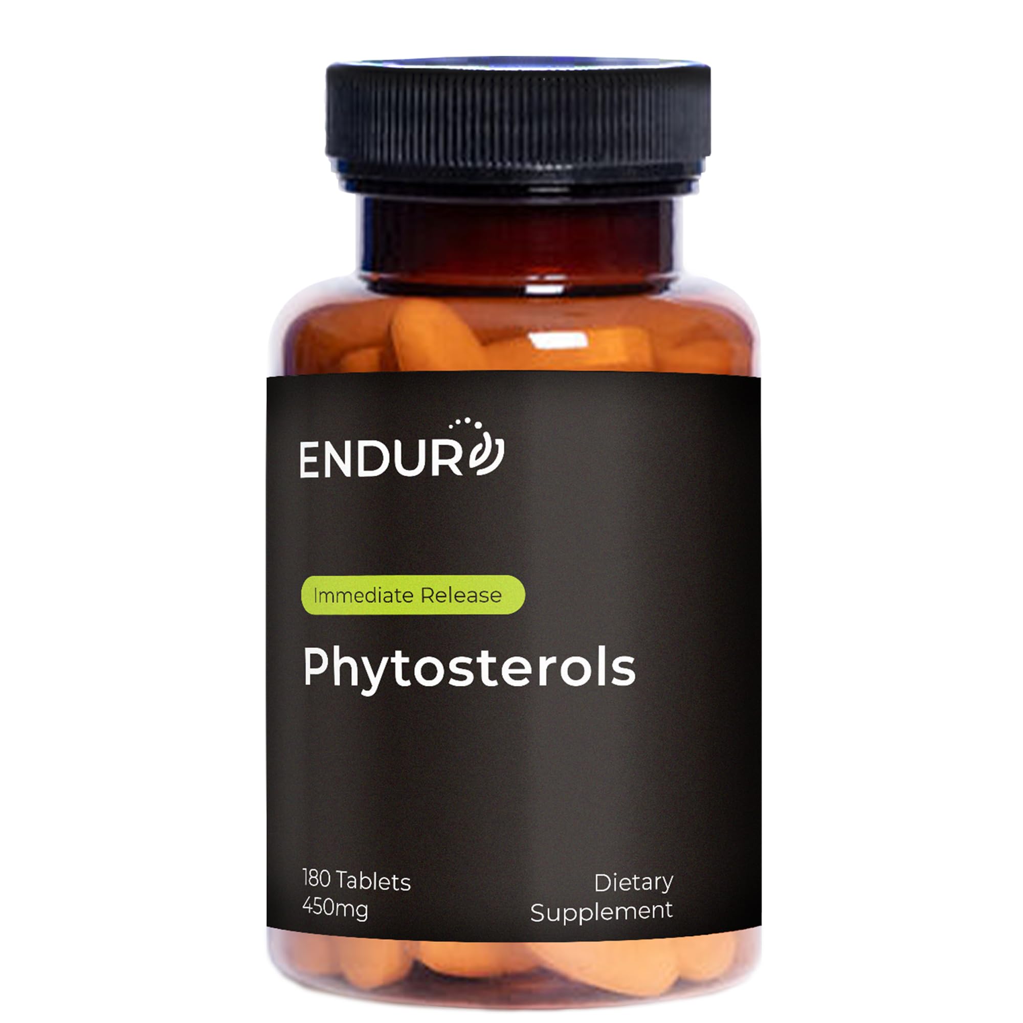 Endur Phytosterols bottle with packaging (hero image)