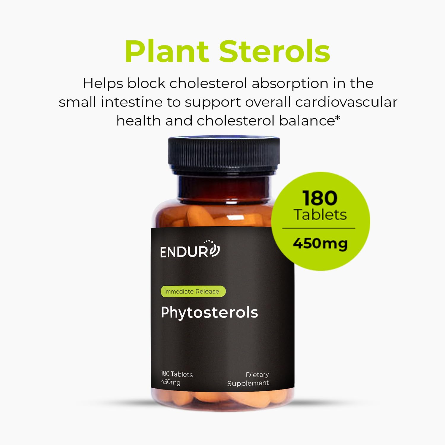 Endur Phytosterols packaging front view
