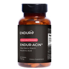 ENDUR-ACIN Niacin bottle with label