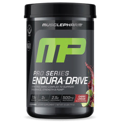 Endura-Drive Cherry Limeade tub front label