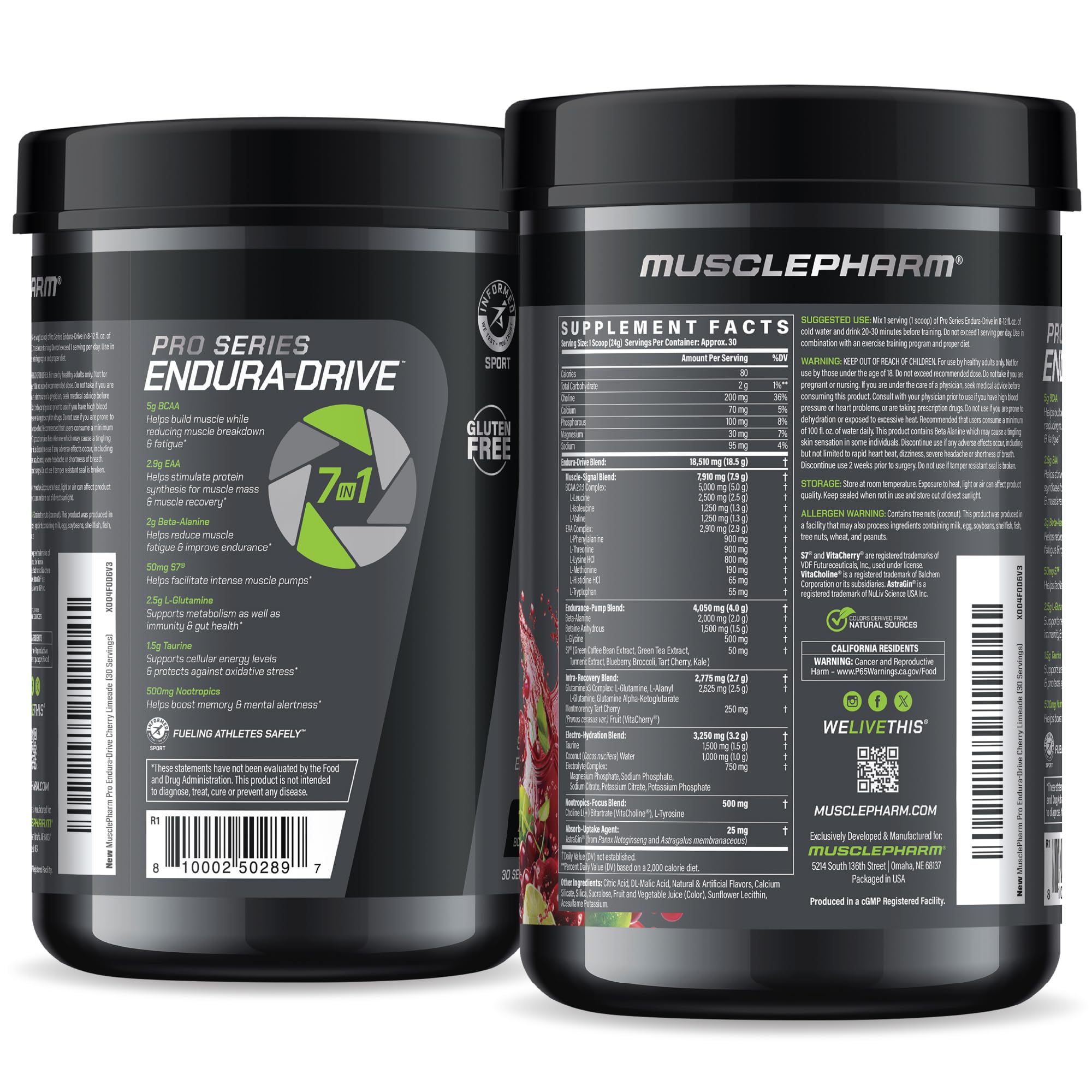 MusclePharm Pro Series Endura-Drive product shot