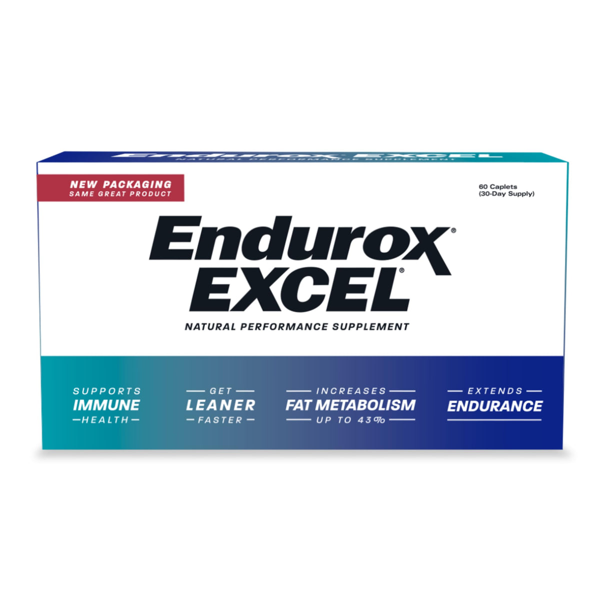 Endurox Excel 60 capsules front view