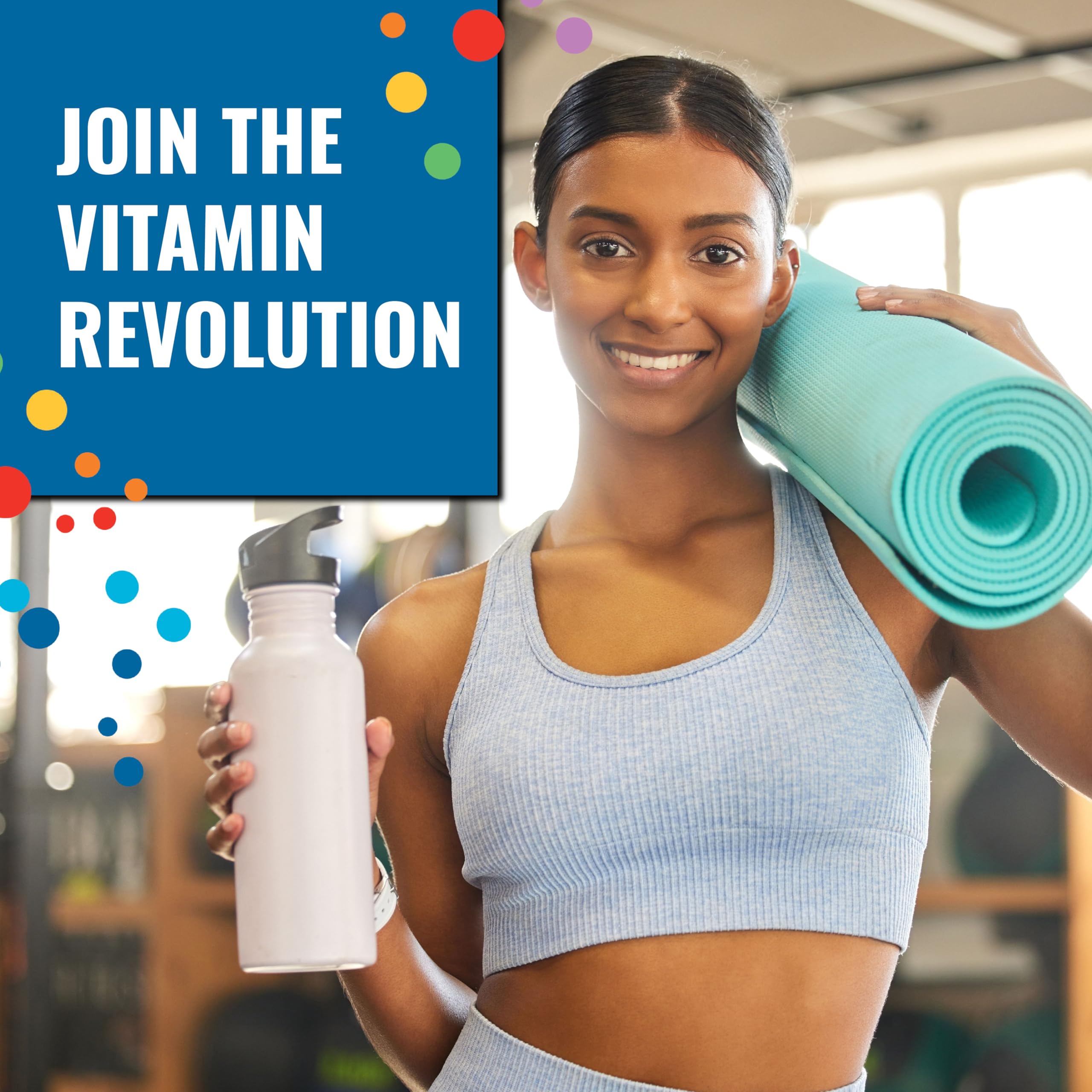 Third-party purity testing label for Ener-C multivitamin powder