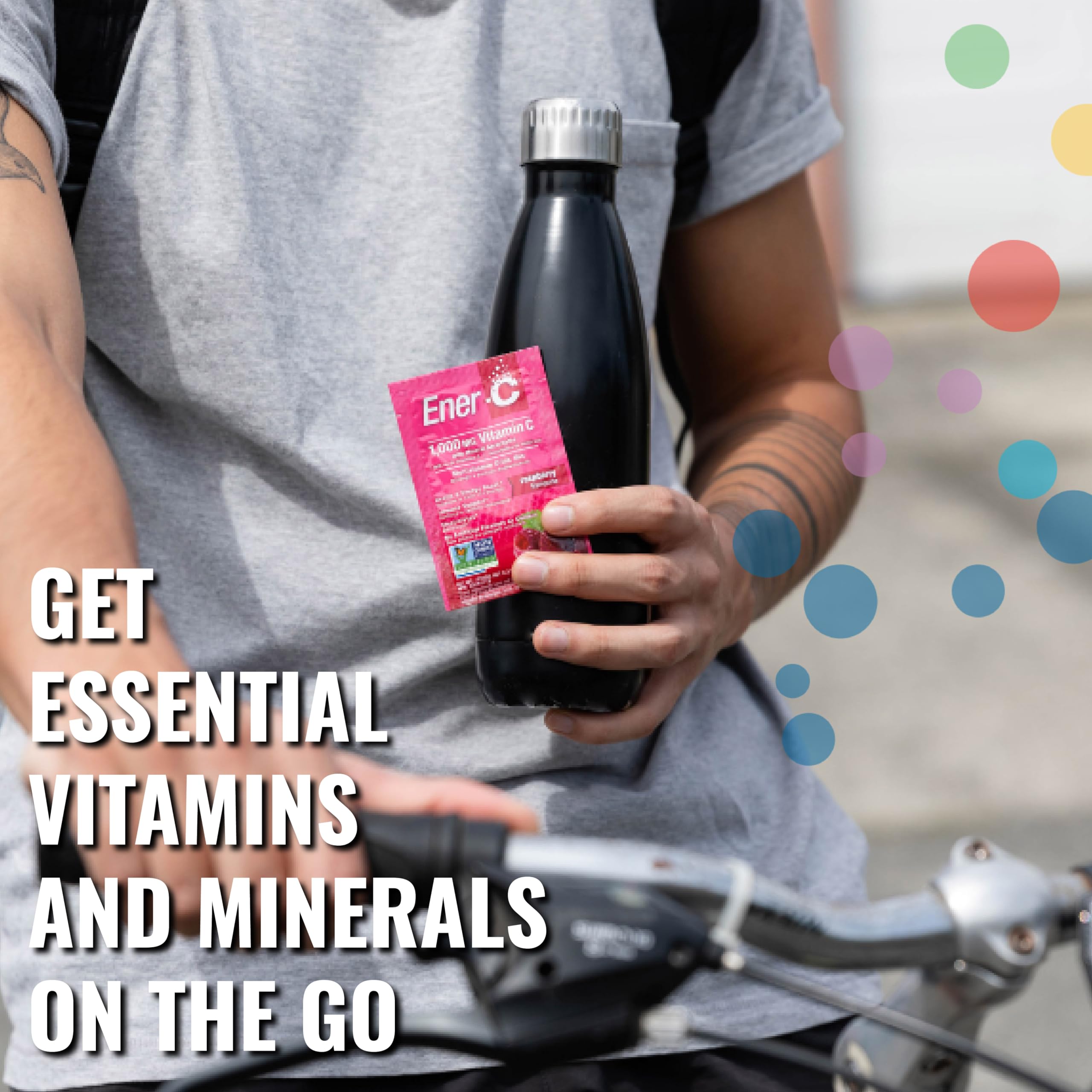 Ener-C all-natural fruit flavor powder