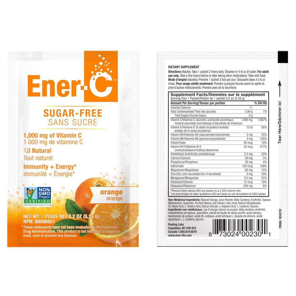 Ener-C Orange 30-count packaging