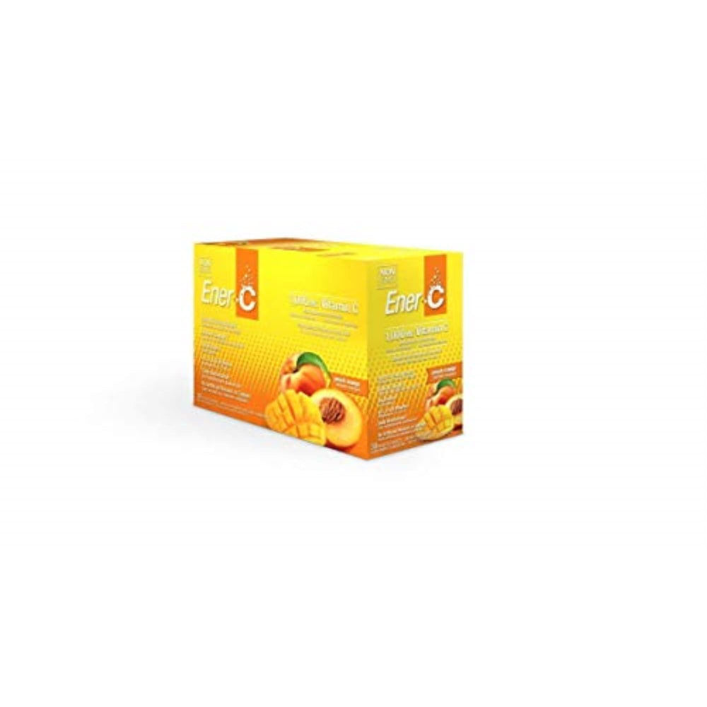 Ener-C Peach Mango 30-count vitamin C packet – front view