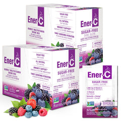 Ener-C Sugar Free Multivitamin Drink Mix Berry flavor packaging