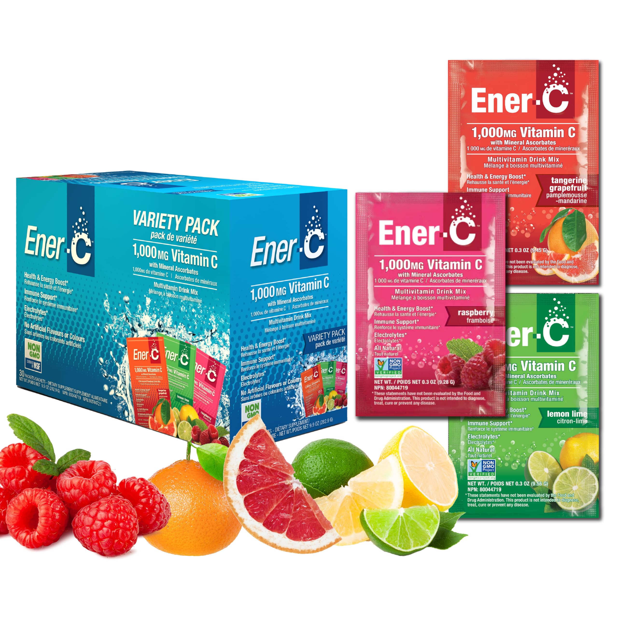 Ener-C Variety Pack 30-count box