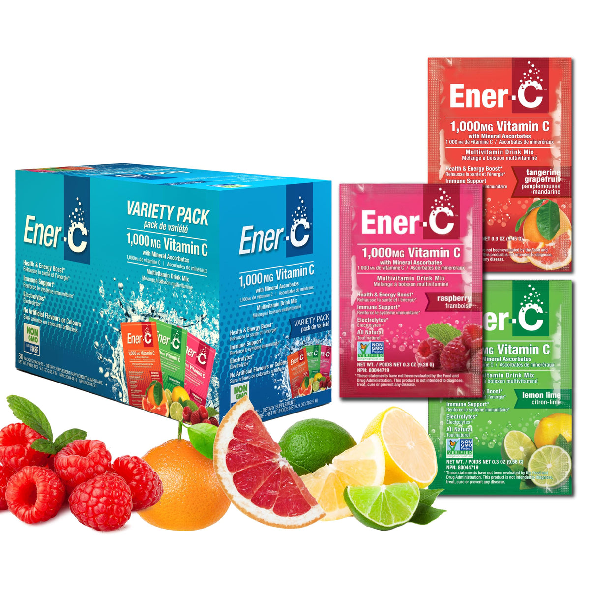 Ener-C Variety Pack 30-count box