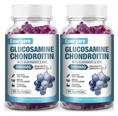 Energare 2-pack box and bottle displaying 120 gummies