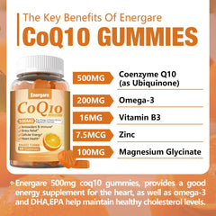 Gummies with Omega-3, Magnesium, Vitamin B3 and Zinc