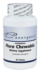 Close-up of Energetix Flora Chewable tablets