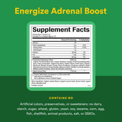 Organic mushroom blend included in Energize Adrenal Boost
