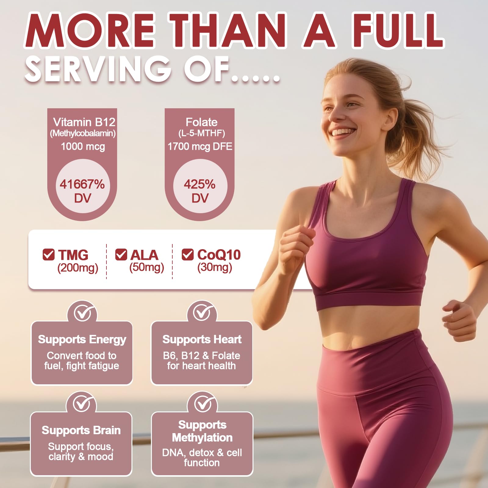 Icon depicting energy, brain, heart, and immune support