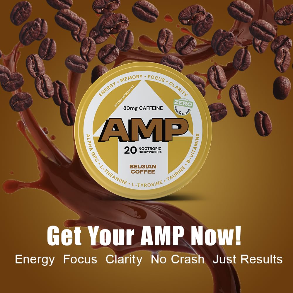 Image showing nootropic blend ingredients: Alpha GPC, L-Theanine, L-Tyrosine, Taurine and B vitamins