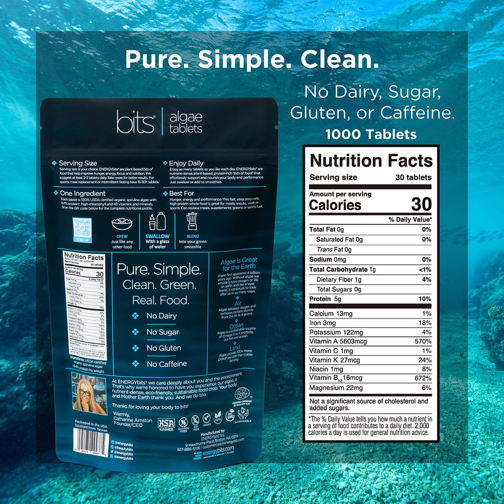 Gluten-free, vegan, keto-friendly ENERGYBITS packaging