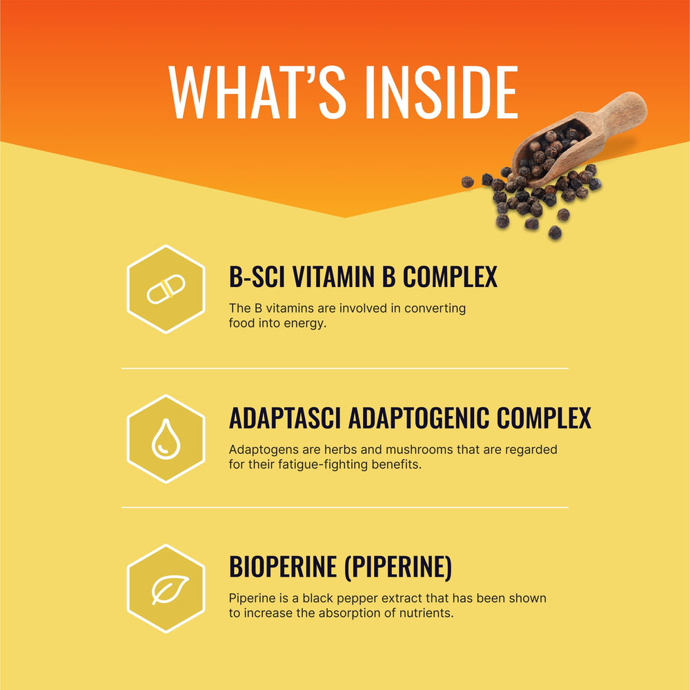 Ener-B B vitamin blend graphic
