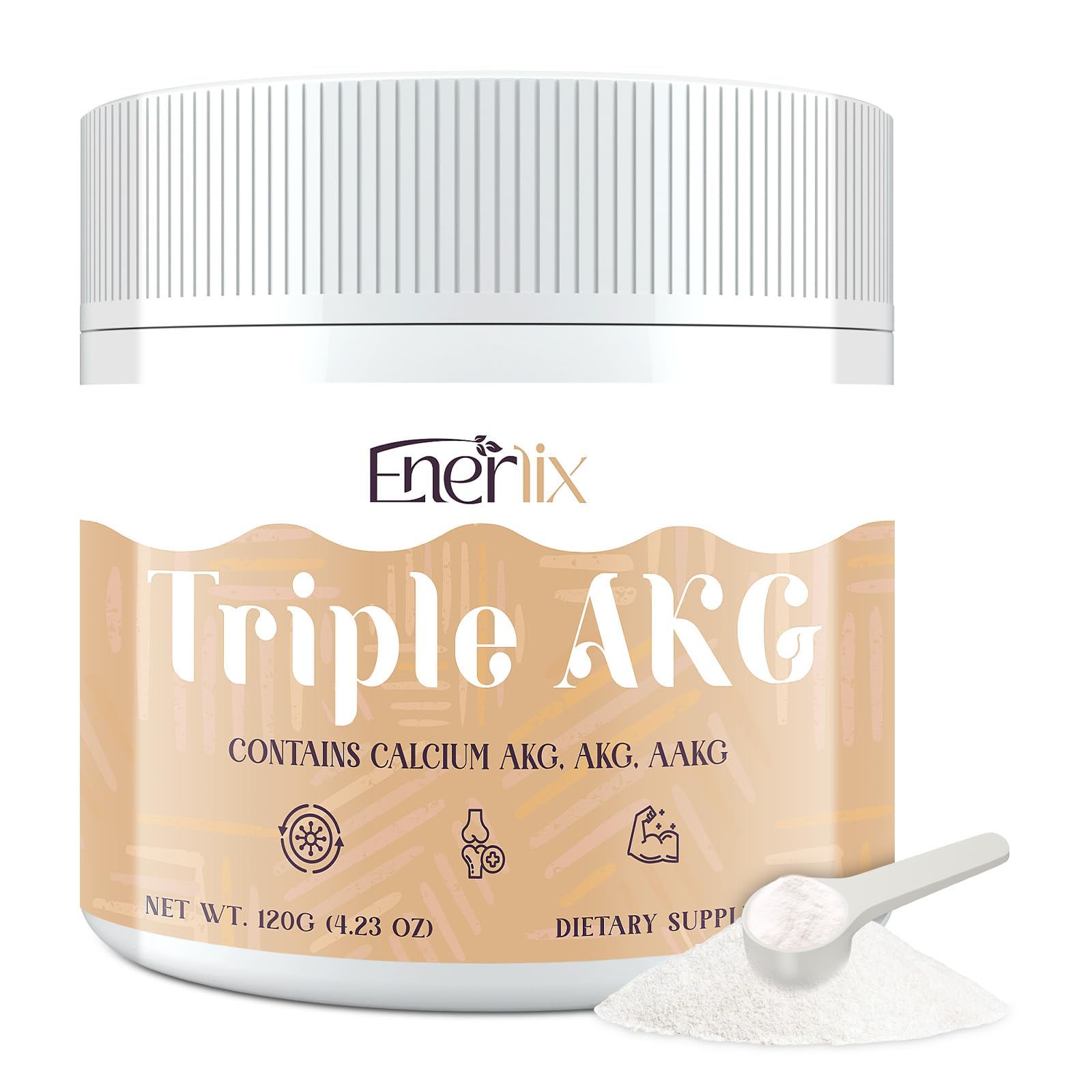 Enerlix Triple AKG bottle front view