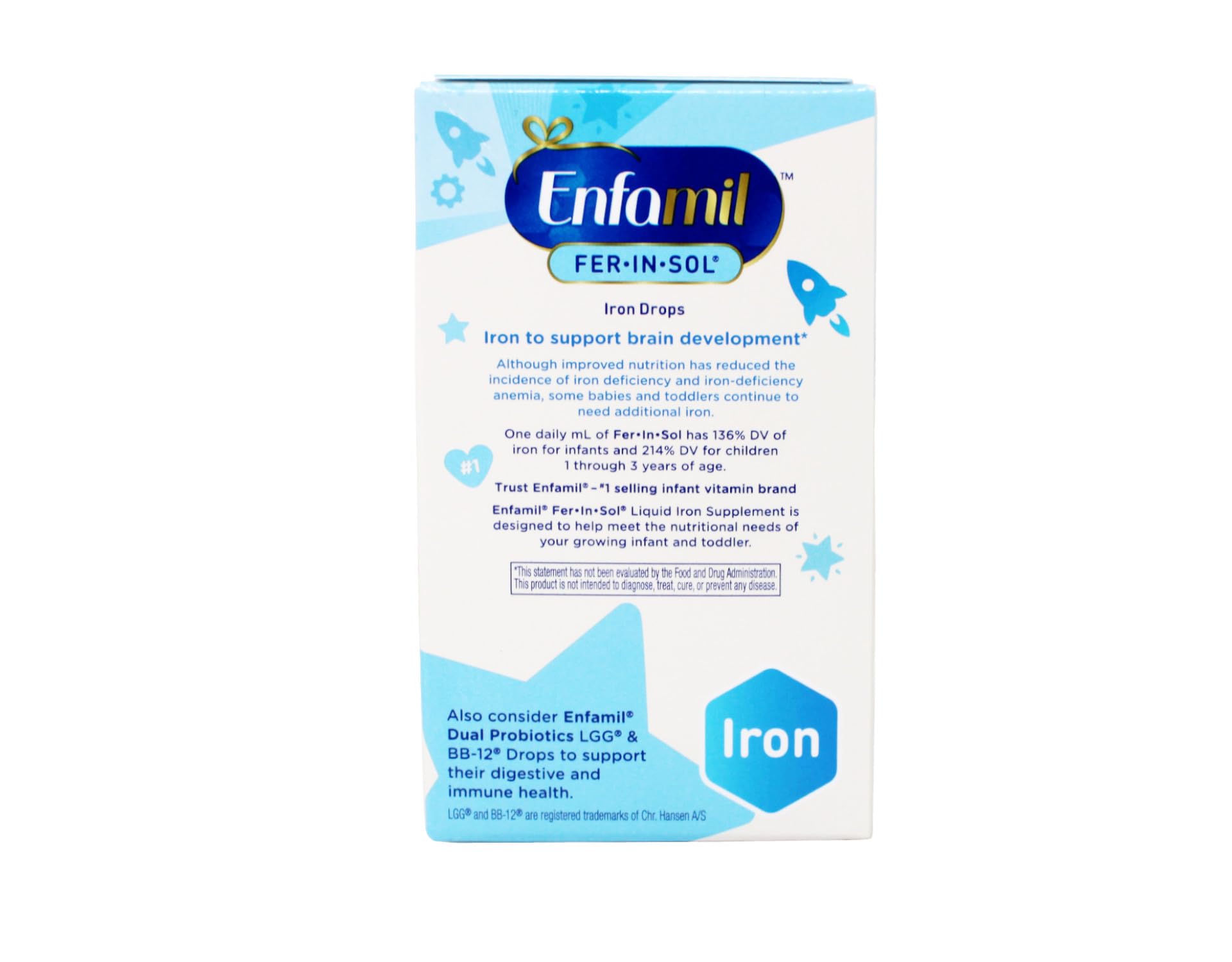 Dropper for Enfamil Fer-In-Sol iron drops