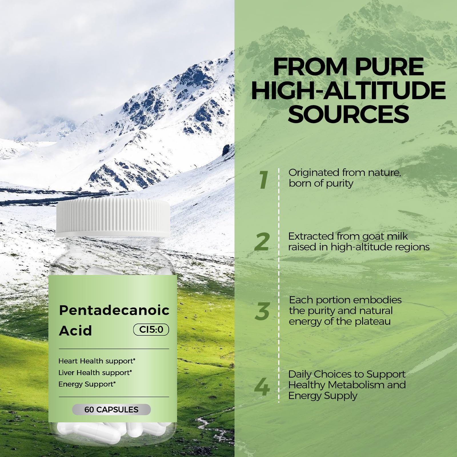 Product sourced from high-altitude sheep milk