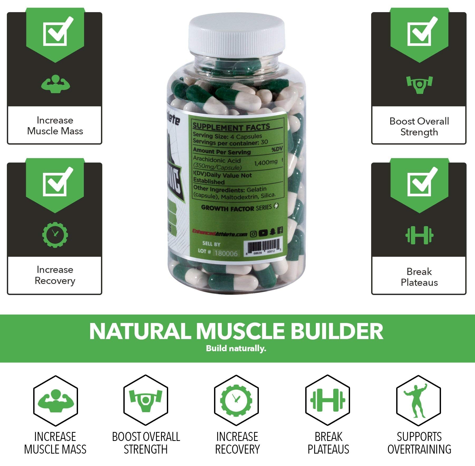 Money back guarantee badge with packaging