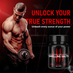 Athlete salts pack in gym setting showcasing energy
