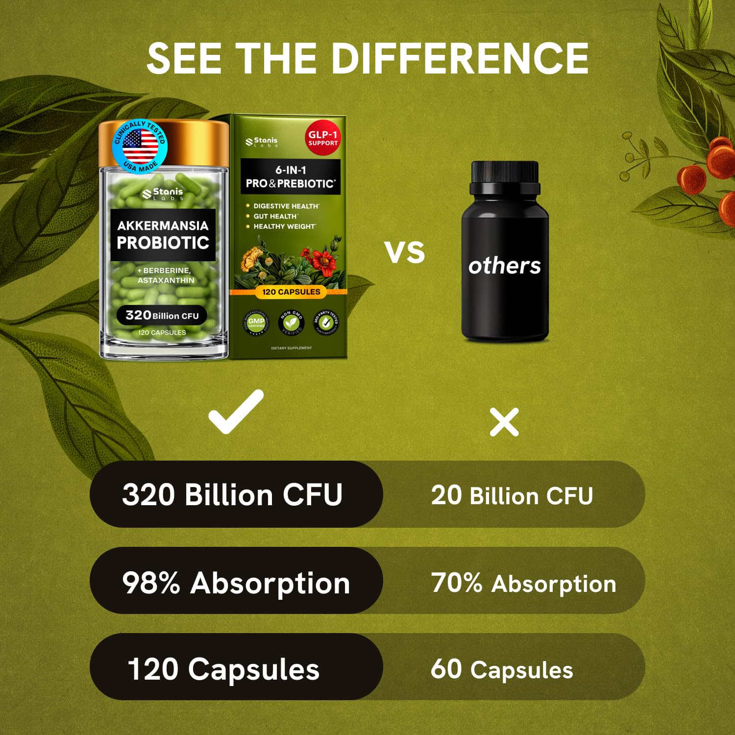 Enteric-coated capsule protecting bacteria in stomach