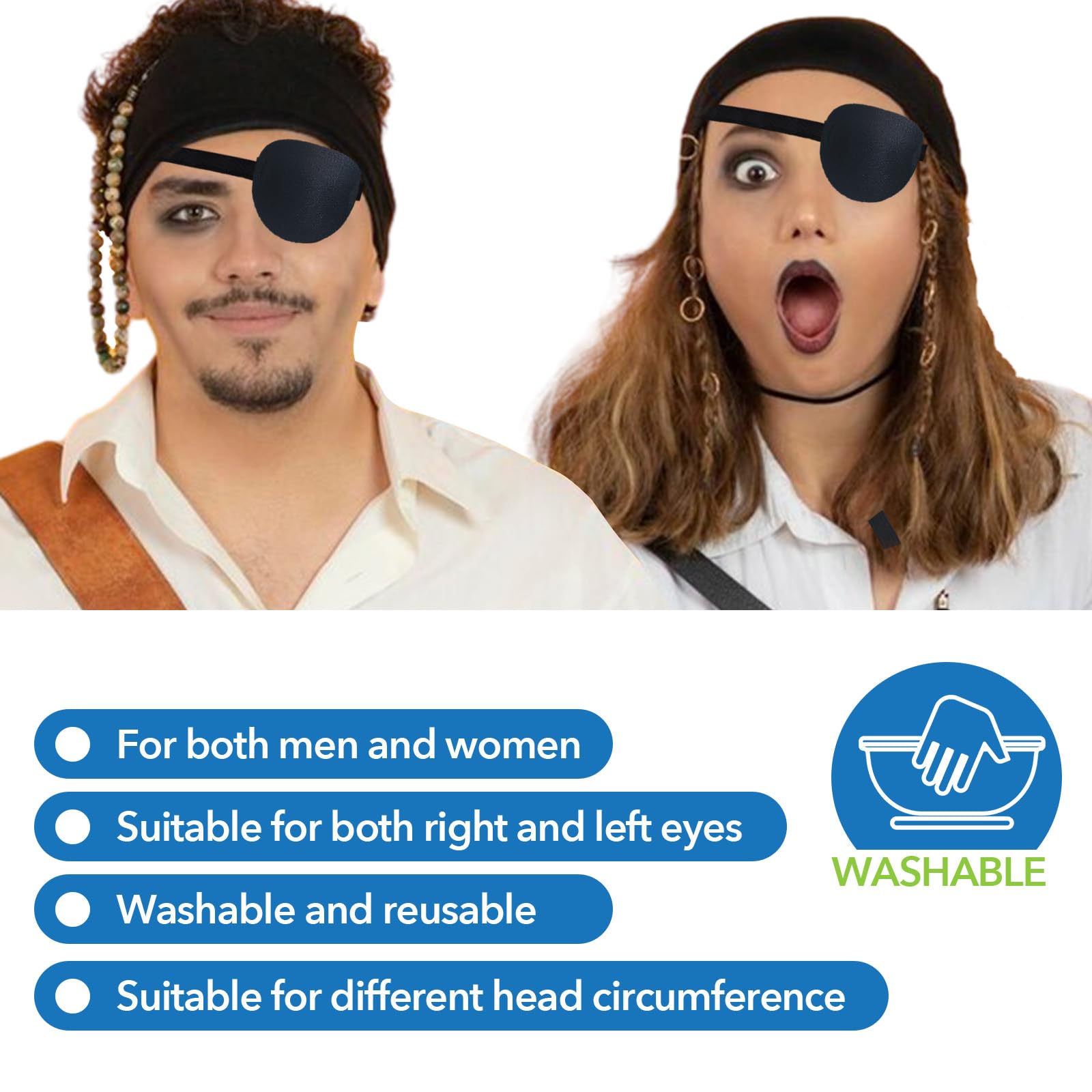 reusable eye cover for amblyopia training and recovery - enttgo
