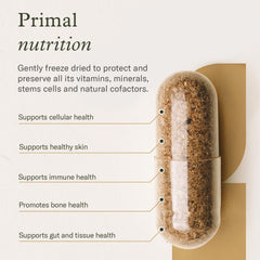 Bovine cartilage and bone marrow capsules