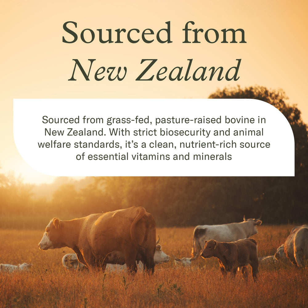 Sourced from grass-fed New Zealand cows