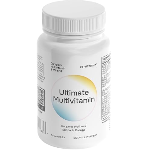 envitamin Ultimate Multivitamin bottle front – 60 count