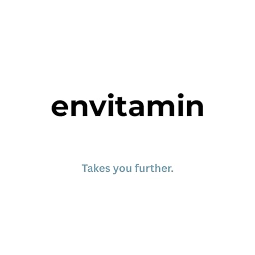 Envitamin bottle in packaging with scoop