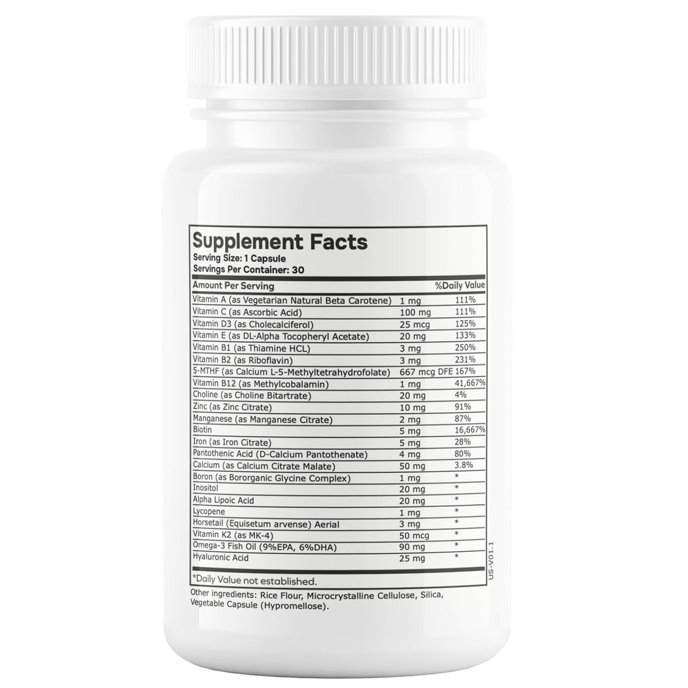 Packaging and branding for EnvVitamin Women's product