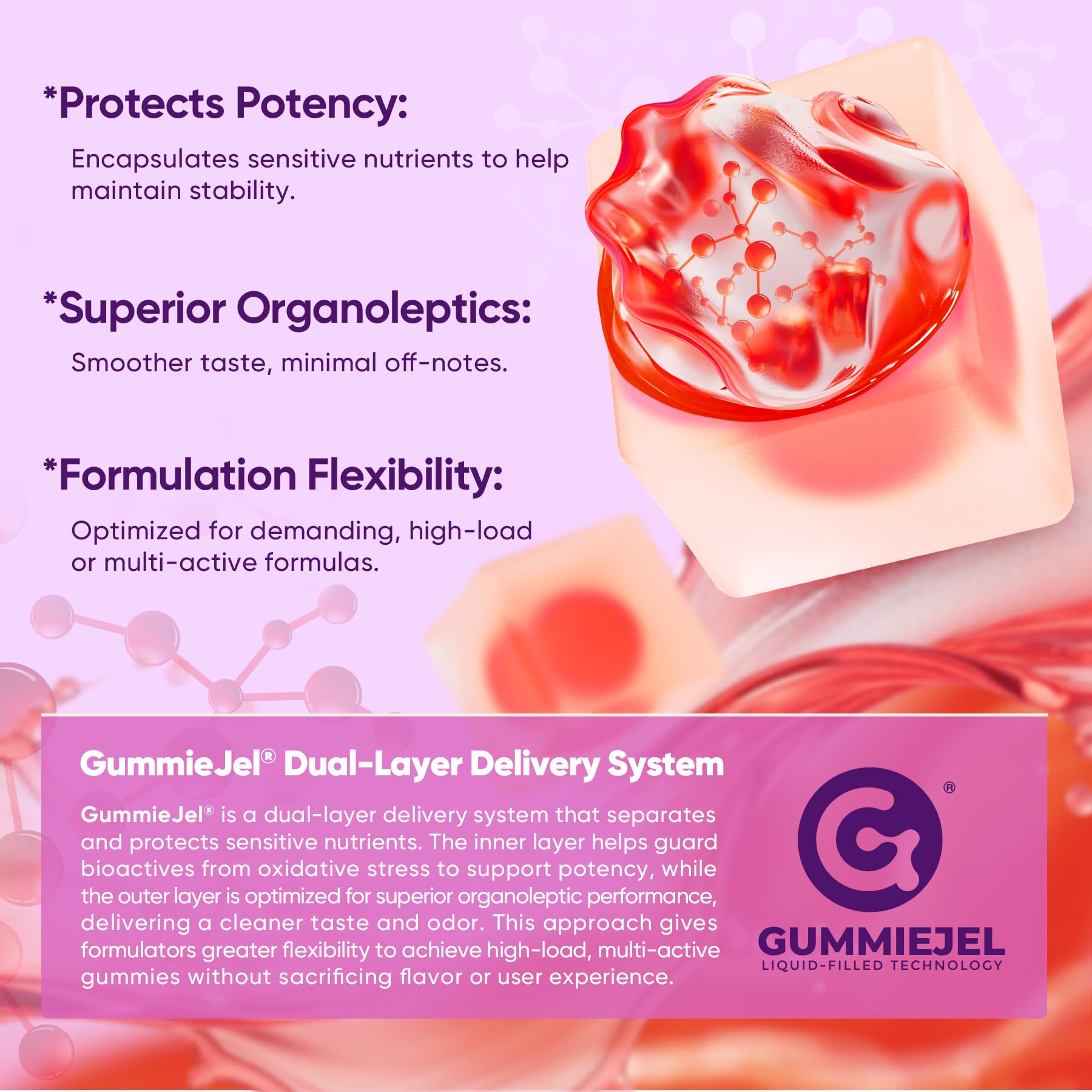 EnvyCure nutrition facts label close-up showing ingredient transparency