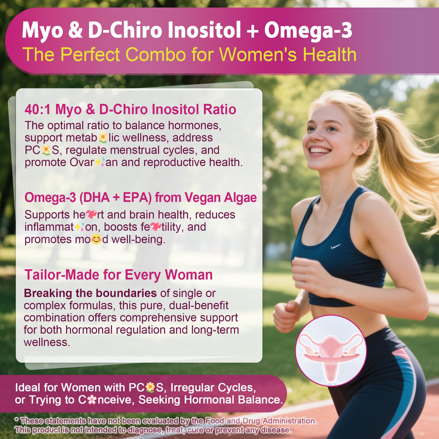 Vegan sugar-free label and certification on packaging