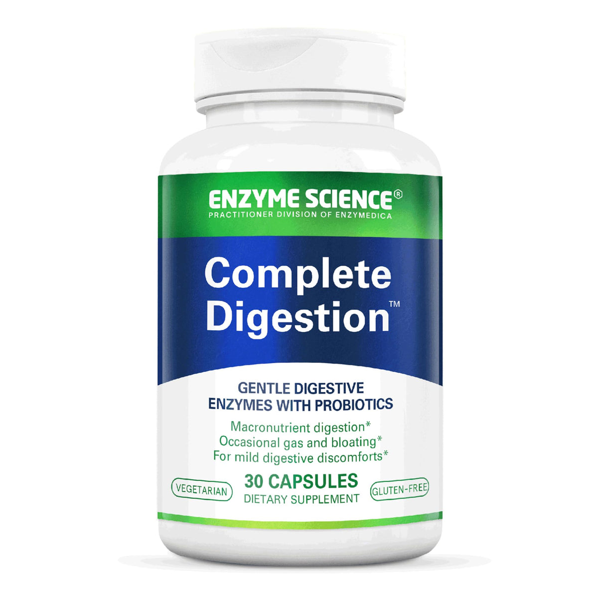 Enzyme Science Complete Digestion bottle with capsules