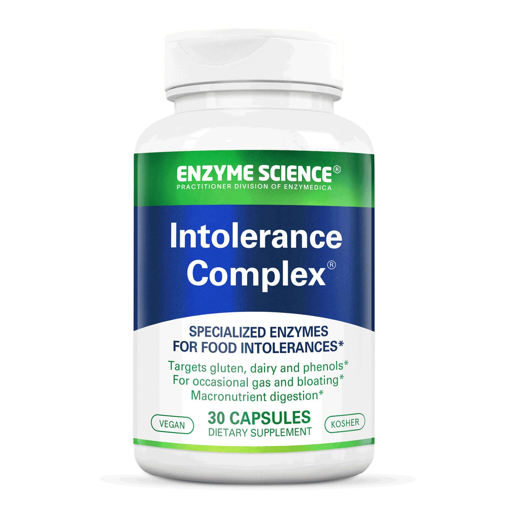 Enzyme Science Intolerance Complex bottle label