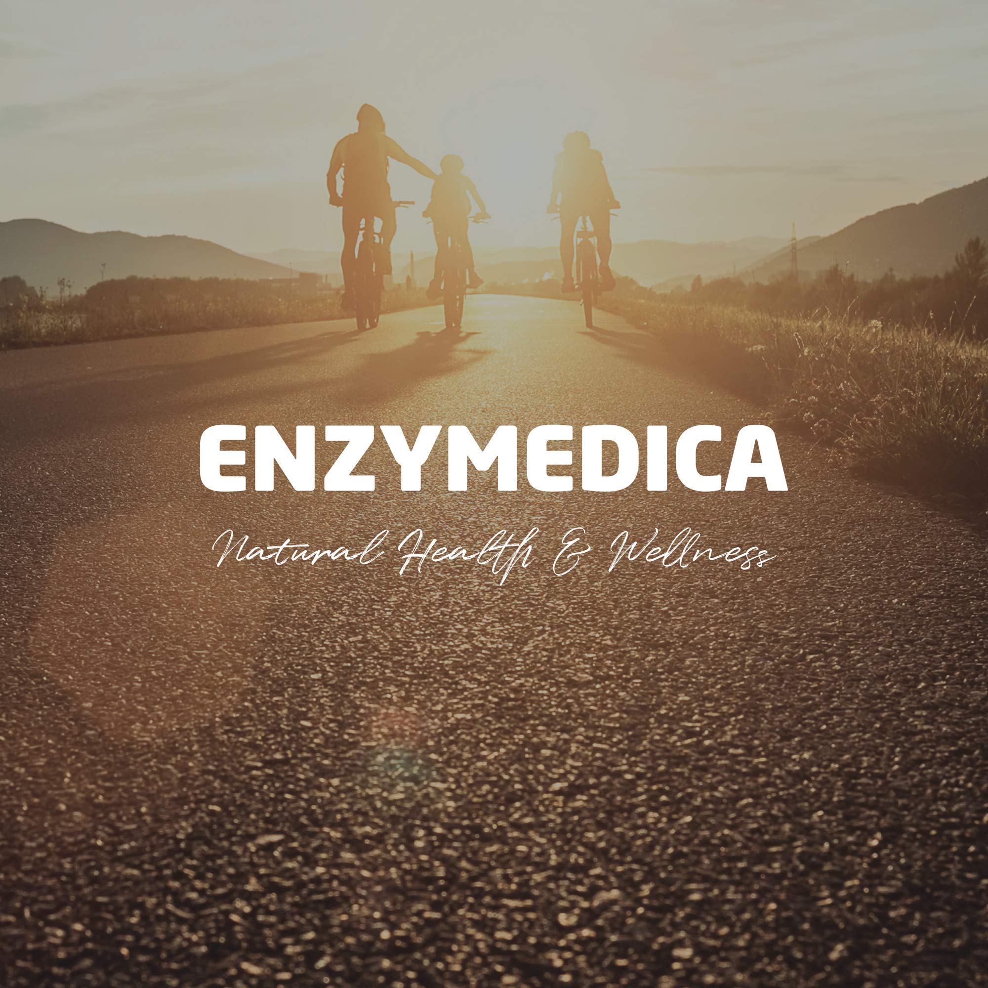 hand holding Enzymedica bottle to show compact size and travel-friendly supplement benefit