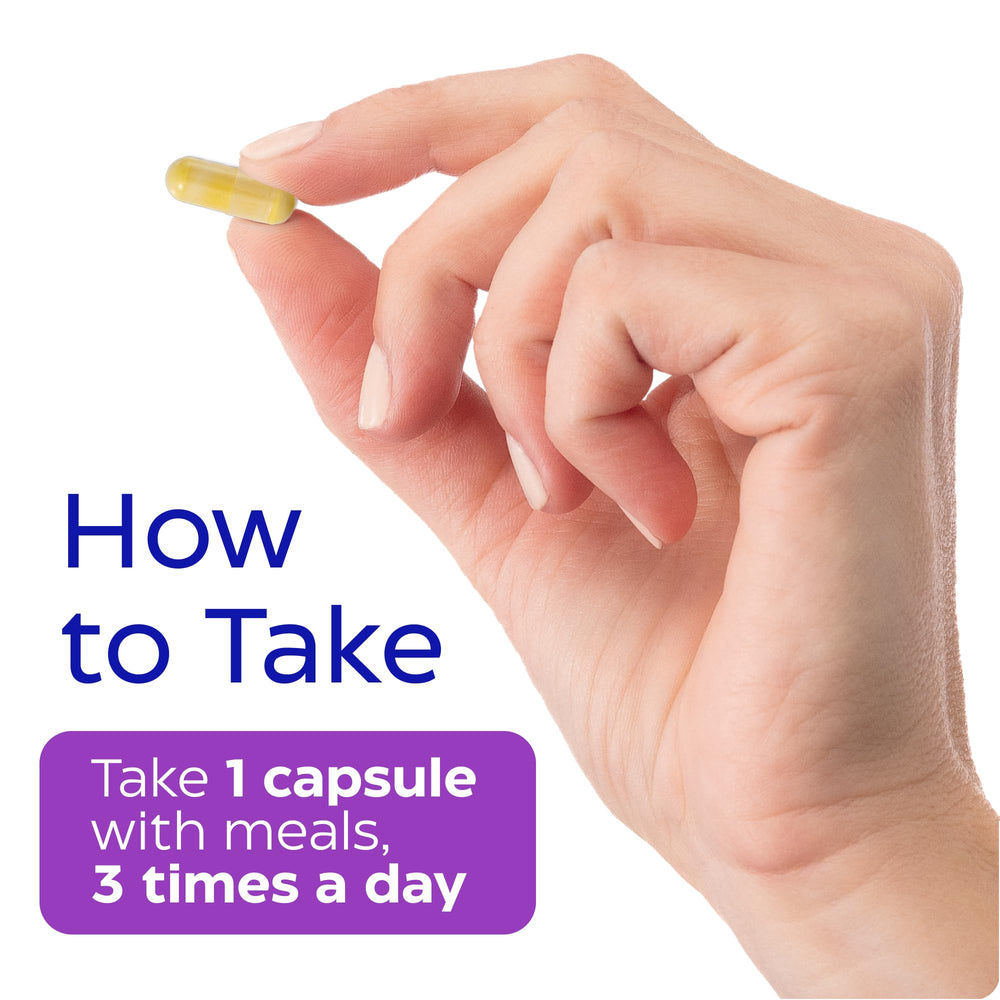One Berberine capsule with each meal