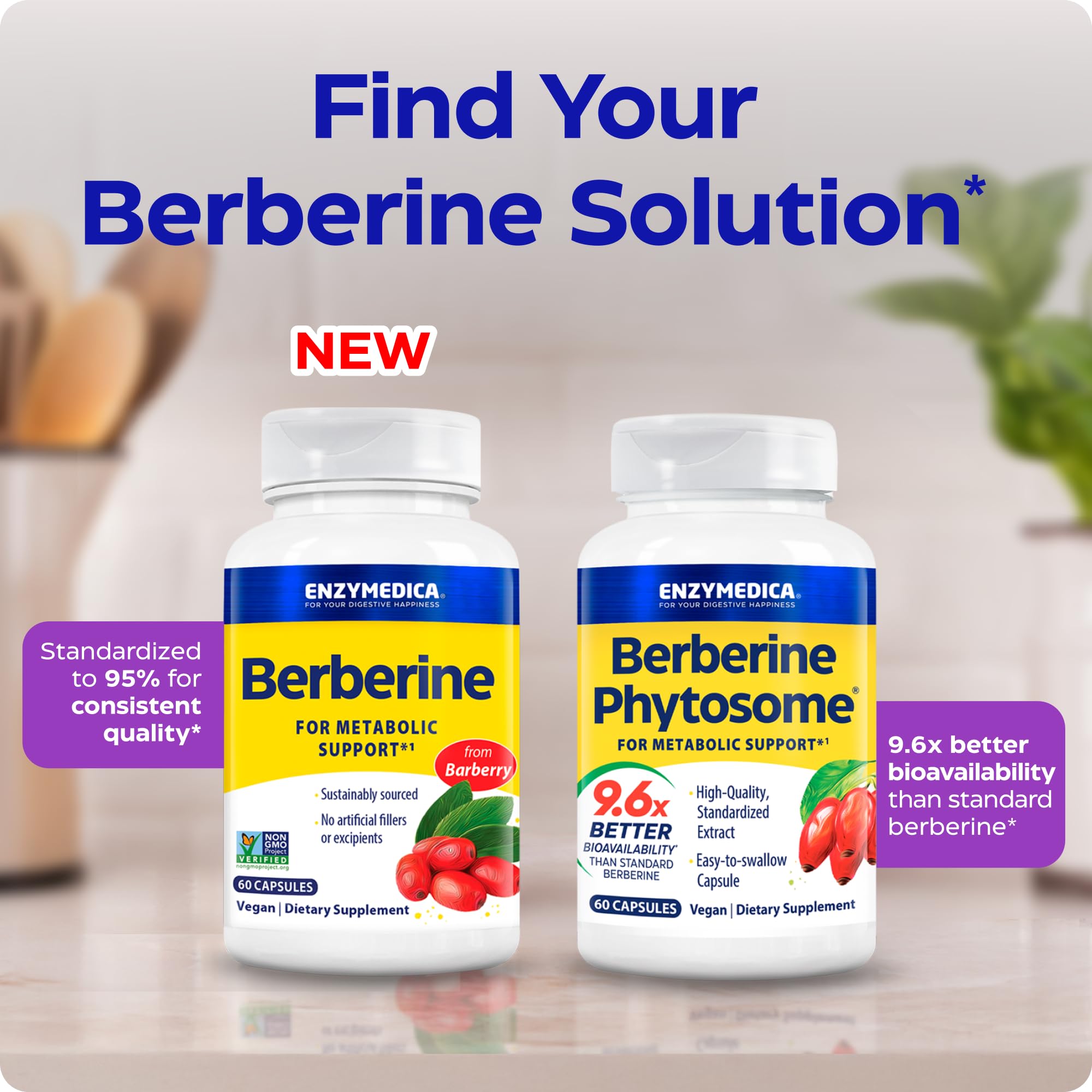 Packaging showcases vegan and no artificial fillers