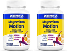 Front view of Enzymedica Magnesium Motion bottle