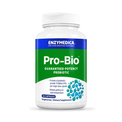 Front view of Enzymedica Pro-Bio 30-count probiotic bottle